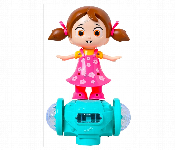 Musical Dancing Girl 360 Degree Rotating Led Toy Light  - Similar Product Imag - ID 7165377