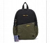 Aotian Unisex Casual Backpack Black And Army Green Water Resistant Lightweight Travel Daypack  - Similar Product Imag - ID 7165553