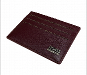Men Casual Faux Leather Card Holder Maroon Slim Credit Card Case Wallet  - Similar Product Imag - ID 7165650