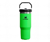 Stanley Iceflow Flip Straw Tumbler Insulated Stainless Steel Water Bottle With Handle Green  - Similar Product Imag - ID 7165691
