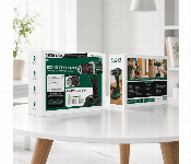 Green Lion Gd 16 Pro Drive Cordless Hammer Drill 2 X 21V 3.0Ah Battery Green Powerful Electric Drill Kit  - Similar Product Imag - ID 7165853