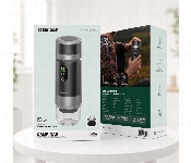 Green Lion Campinas Portable Coffee Maker 80Ml Gray Gl Cm04 Rechargeable Espresso Machine For Travel And Camping  - Similar Product Imag - ID 7165871