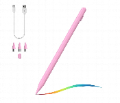 Universal Touch Pencil For Ios And Android With Type C Charging Pink  - Similar Product Imag - ID 7166005