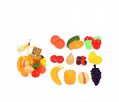 Kids Play Food Fruit Set With Mesh Storage Bag  - Similar Product Imag - ID 7166204