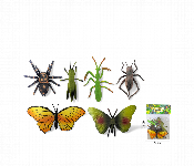 Giant Realistic Insect And Spider Toy Figures 6 Piece Playset  - Similar Product Imag - ID 7166206