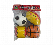 Super Sport Soft Mini Foam Balls 4Pack  - Similar Product Imag - ID 7166229