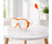 Intex 55647 Kids Snorkel Set Swim Mask And Snorkel Anti Leak Diving Set Adjustable 8 Plus Years Orange  - Similar Product Imag - ID 7166236