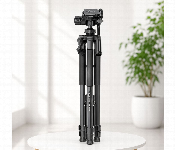 Plokama Pk 9970 Camera Camcorder Tripod 180Cm Black With Adjustable Pan And Tilt Head  - Similar Product Imag - ID 7166285