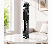 Plokama Pk 9999 2.1M Professional Camera Tripod Black With Adjustable Pan And Tilt Head  - Similar Product Imag - ID 7166287