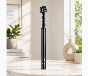 Plokama Vt 200 Adjustable Tripod Stand Black For Camera And Phone Photography Vlogging Live Streaming  - Similar Product Imag - ID 7166288