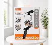 Plokama Pk 771 Tripod Vlogging Kit Black For Smartphone Camera Live Streaming And Content Creation  - Similar Product Imag - ID 7166289