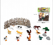 Happy Farm Animal Figurine Fence Playset  - Similar Product Imag - ID 7166398