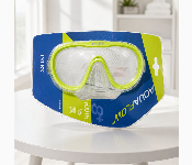 Intex  55916 Youth Swim Mask Green Anti Fog Uv Protection Adjustable Swimming And Snorkeling Mask For Kids 8 Plus  - Similar Product Imag - ID 7166432