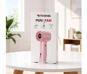 Torima F 36 Mini Usb Rechargeable Portable Desk Fan Pink Compact Personal Cooling Fan  - Similar Product Imag - ID 7166462