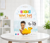 Intex Tropical Inflatable Water Float Toy For Babies And Kids Baby Pool Bath Toy Yellow 58590Np  - Similar Product Imag - ID 7166467