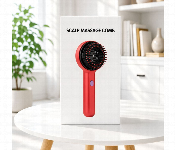 Electric Scalp Massager Hair Brush Red 2 In 1 Scalp Massage Comb Fh 918  - Similar Product Imag - ID 7166518