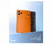 Heatz 5G Smart Tablet Z1 Orange With Android Display Wifi And Sim Support  - Similar Product Imag - ID 7166535