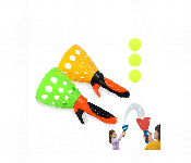 Pop And Catch Launcher Game Active Outdoor Fun  - Similar Product Imag - ID 7166553