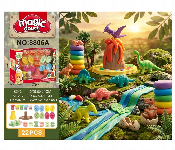 Magic Dough Dinosaur World Creative Color Mud Playset  - Similar Product Imag - ID 7166563