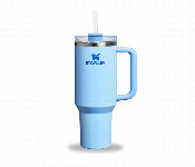 Stanley Flowstate Quencher 40Oz Insulated Travel Tumbler With Handle And Straw Baby Blue  - Similar Product Imag - ID 7166747