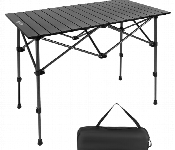 Byliable Portable Folding Camping Table Adjustable Height Aluminum Roll Up Table With Carry Bag  - Similar Product Imag - ID 7166749