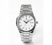 Viguer Executive Series Silver Steel Date Watch  - Similar Product Imag - ID 7166869