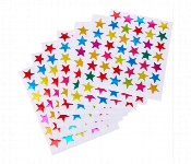 Star Self Adhesive Stickers 350Pcs Colorful Reward Pack  - Similar Product Imag - ID 7167112
