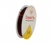 Crystal Tec 0 8Mm Brown Beading Elastic Craft Cord Roll  - Similar Product Imag - ID 7167286