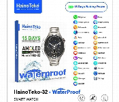 Hainoteko 32 Smart Watch Amoled Bluetooth Calling Waterproof  - Similar Product Imag - ID 7167301