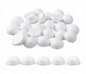 Half Round Foam Balls 6Cm 12Pcs White Craft Diy Set  - Similar Product Imag - ID 7167450