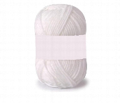 White Cotton Knitting Wool Yarn 3Mm 50G 100M Soft Craft  - Similar Product Imag - ID 7167476
