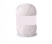 White Cotton Knitting Wool Yarn 3Mm 25G Soft Diy Craft Yarn  - Similar Product Imag - ID 7167477