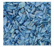 Blue Wood Bark Chips 40G Decorative Garden Craft Mulch  - Similar Product Imag - ID 7167505