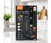 Raf Electric Egg Whisk 2 In 1 Handheld Milk Frother And Egg Beater 3 Speed 8500 Rpm R 394B  - Similar Product Imag - ID 7167595
