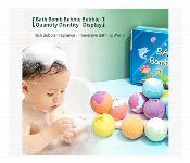 Kids Bath Bomb Set With Surprise Toys Inside 6 Colorful Fizzy Bath Bombs For Boys And Girls  - Similar Product Imag - ID 7167608