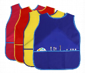 Art Apron Sleeveless 3 Pocket L Size Waterproof Blue  - Similar Product Imag - ID 7167667