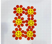 Smile Flower Foam Craft 7Cm 6Pcs Educational Diy232  - Similar Product Imag - ID 7167690