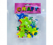 Eva Foam Star Stickers 40Pcs Multi Color Self Adhesive  - Similar Product Imag - ID 7167692