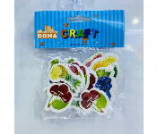 Eva Foam Fruit Stickers 15Pcs Multi Color Self Adhesive  - Similar Product Imag - ID 7167694