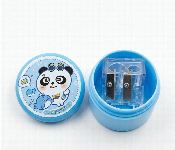 2 Hole Pencil Sharpener With Shavings Container Portable Blue  - Similar Product Imag - ID 7167728
