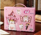 Magical Castle 68 Piece Kids Art Suitcase Creative Set  - Similar Product Imag - ID 7167735