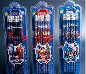 Marvel Avengers 12Pcs 2B Pencil Set With Sharpener Black  - Similar Product Imag - ID 7167744