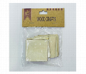 Biersi Wooden Craft Square 8Pcs 5Cm 2Mm Thick No Mp067  - Similar Product Imag - ID 7167755
