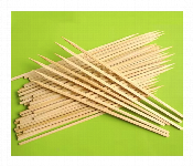 Bamboo Bbq Skewers 24Pcs 35Cm Into 4Mm Square Grill Sticks  - Similar Product Imag - ID 7167766