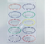 Back To School Name Sticker 10 Sheets Bilingual Labels  - Similar Product Imag - ID 7167786