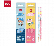 Deli Family Comiko C068 Hb Hb Pencil 12Pcs With Eraser Blue  - Similar Product Imag - ID 7167818