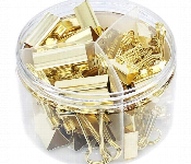 41Mm Golden Binder Clips 24 Pieces Heavy Duty Paper Clips  - Similar Product Imag - ID 7167952