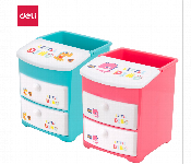 Student Desk Organizer Pen Holder With Drawers 1 Piece Blue  - Similar Product Imag - ID 7168045