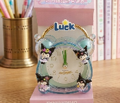 Sanrio Kuromi Analog Alarm Clock Battery Operated 1 Piece Green  - Similar Product Imag - ID 7168047
