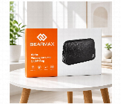 Gearmax Alpha Fingerprint Lock Clutch Bag Black Smart Anti Theft Travel Organizer With Biometric Security  - Similar Product Imag - ID 7168127